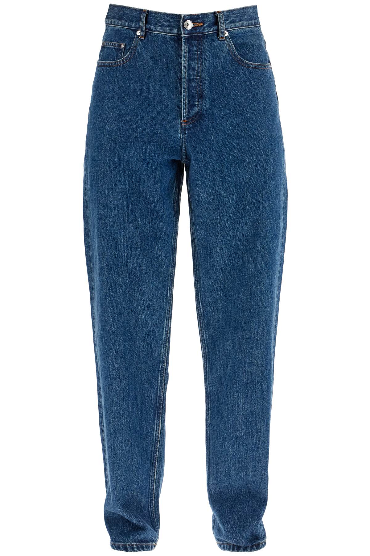 A.P.C. organic cotton indigo blue wide leg jeans Jeans A.P.C.