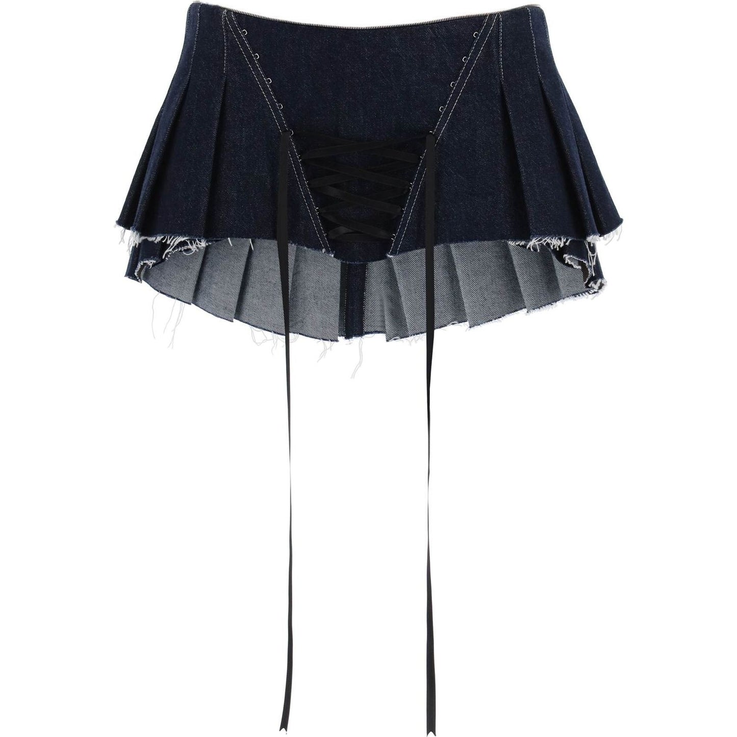 Dilara Findikoglu micro pleated skirt with corset Skirts Dilara Findikoglu