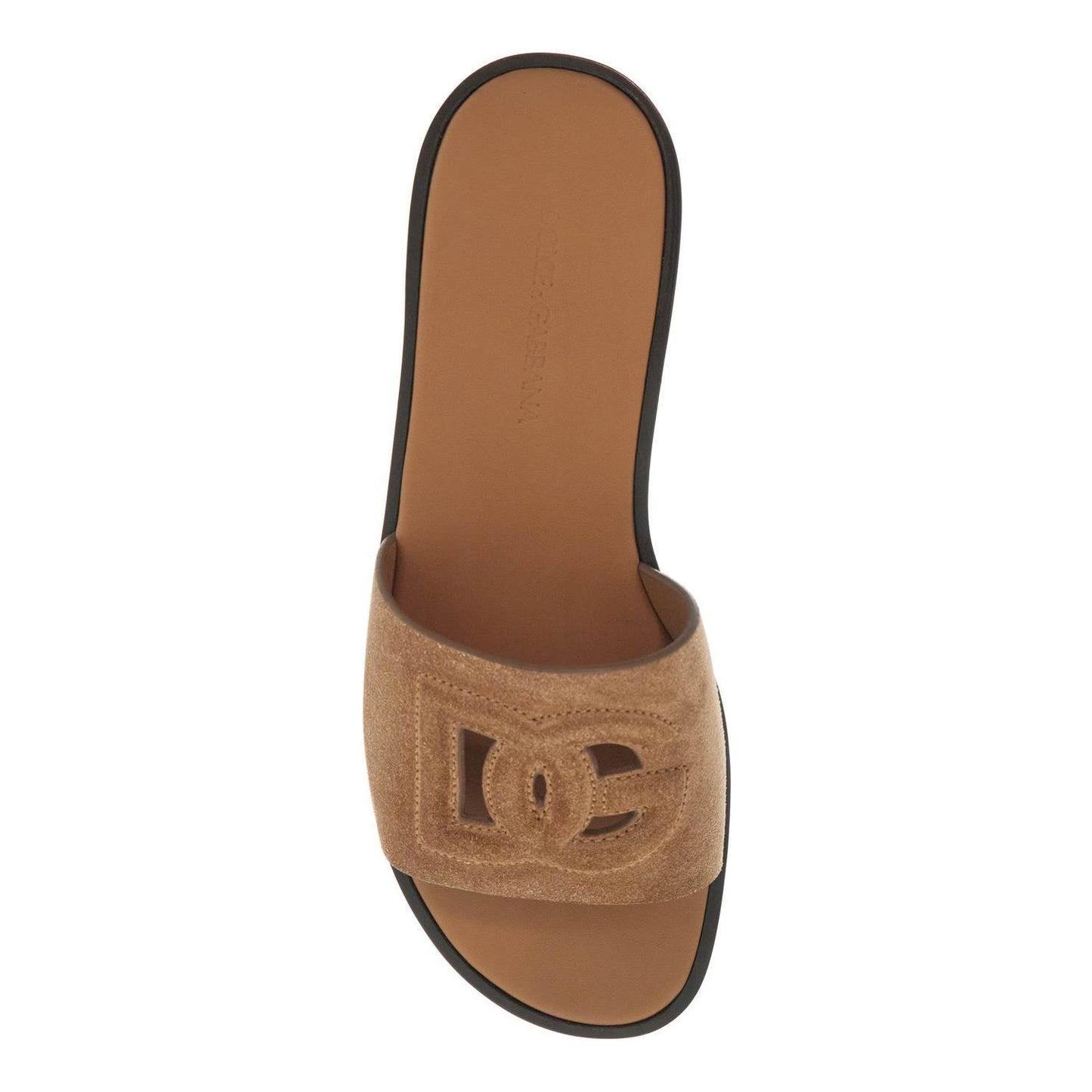 Dolce & Gabbana 'dg logo suede slides for stylish Sandals Dolce & Gabbana