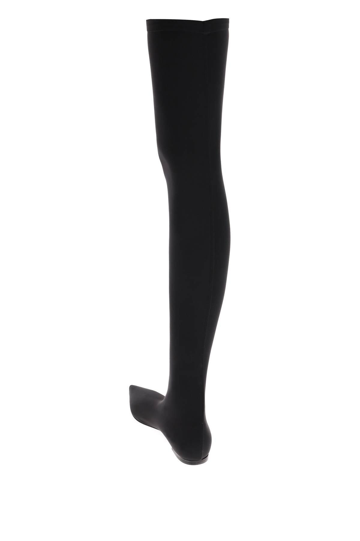 Dolce & Gabbana stretch jersey thigh-high boots Boots Dolce & Gabbana