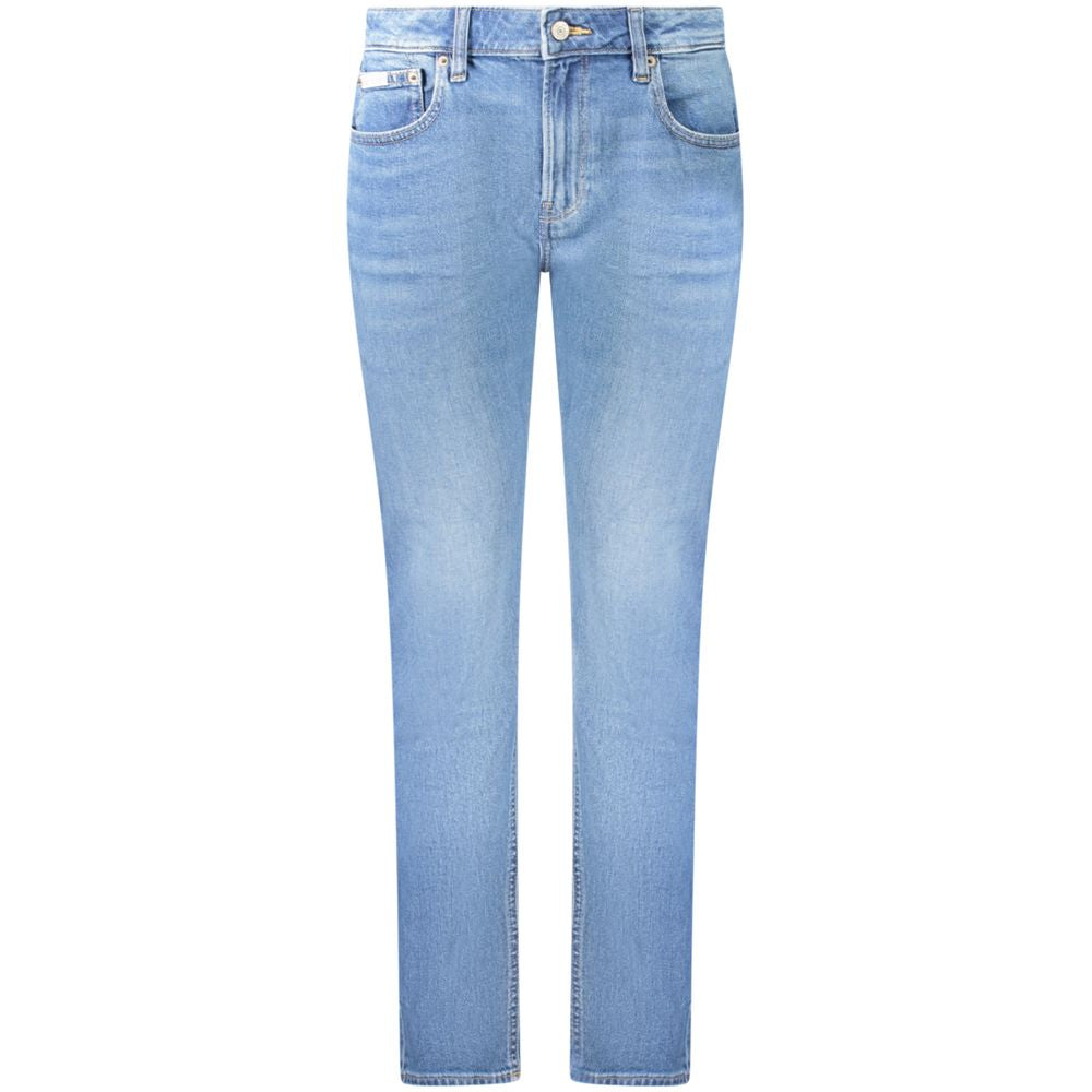 Calvin Klein Blu Cotton Women Jeans