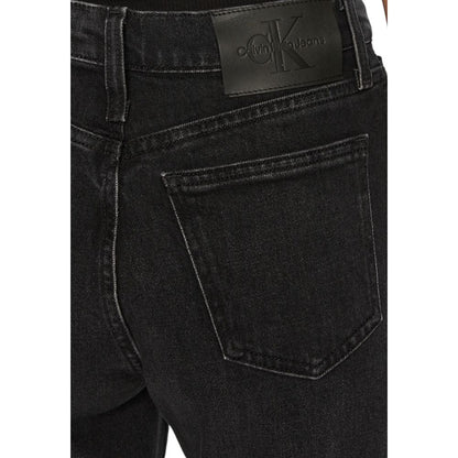 Calvin Klein Jeans Black Cotton Mom Jeans