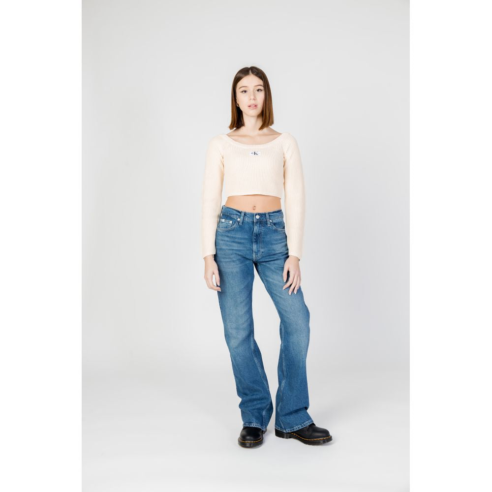 Calvin Klein Jeans Blue Cotton Mom Jeans
