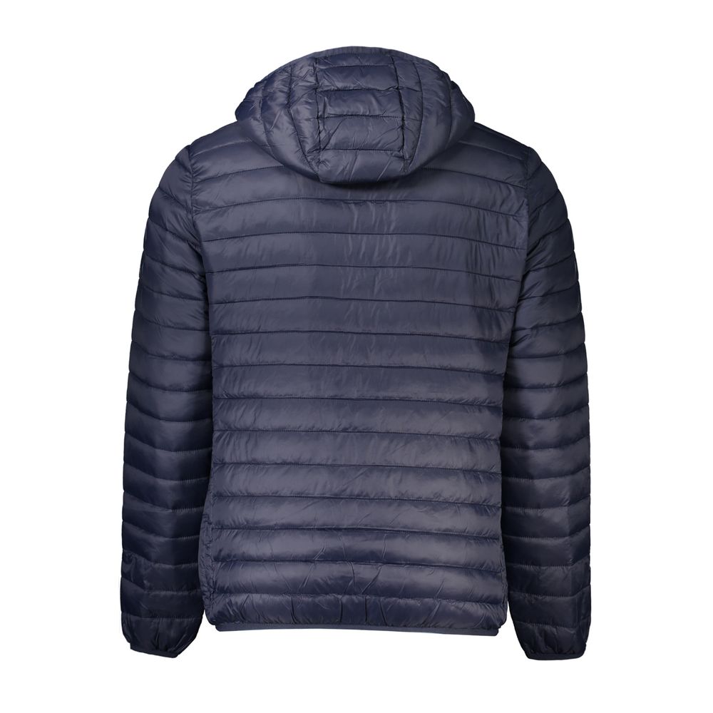 Cavalli Class Blue Polyamide Jacket 1728,67465543840,Blue,Cavalli Class,Clothing,Jackets & Coats - Clothing,Men,New with tags,Shell Jackets - Jackets & Coats - Clothing,XXL
