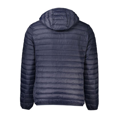 Cavalli Class Blue Polyamide Jacket 1728,67465543840,Blue,Cavalli Class,Clothing,Jackets & Coats - Clothing,Men,New with tags,Shell Jackets - Jackets & Coats - Clothing,XXL