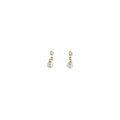 Chloé Gold Metal Earrings