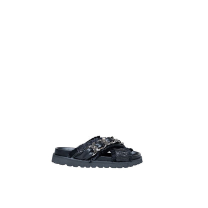 Cult Black Polyethylene Sandals Cult