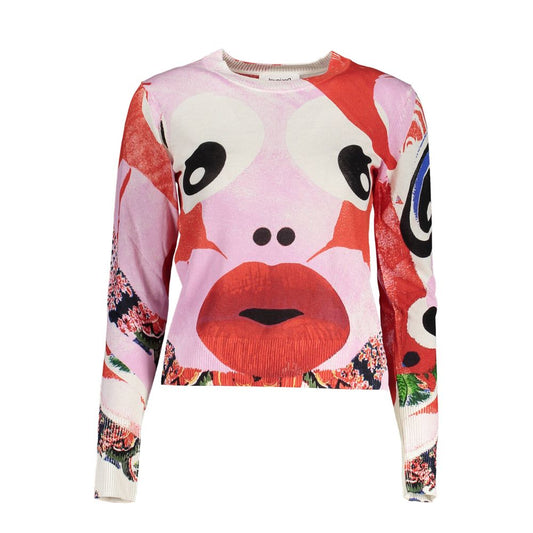 Desigual Rosa Viscosa Women Sweater Desigual