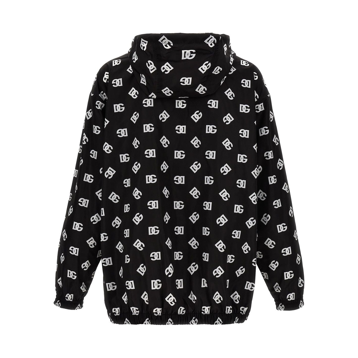 Dolce & Gabbana Bicolor Polyester Shell Jacket