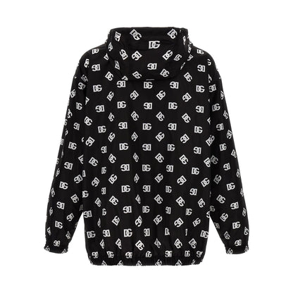 Dolce & Gabbana Bicolor Polyester Shell Jacket