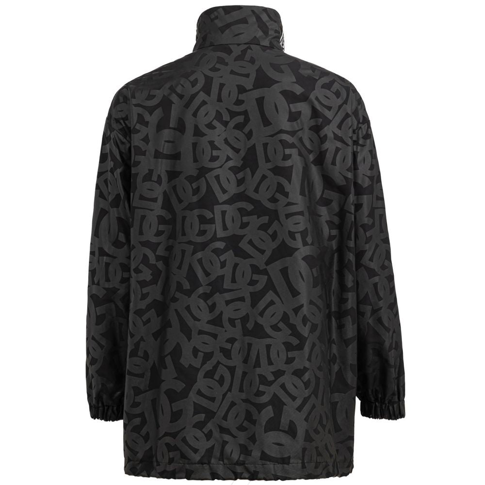 Dolce & Gabbana Black Polyester Shell Jacket 1728,67397976224,Black,Clothing,Dolce & Gabbana,Jackets & Coats - Clothing,Jackets - Men - Clothing,Men,Men - Clothing,New with tags,S,Shell Jackets - Jackets & Coats - Clothing