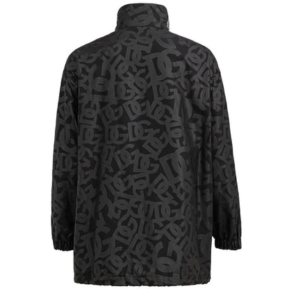 Dolce & Gabbana Black Polyester Shell Jacket 1728,67397976224,Black,Clothing,Dolce & Gabbana,Jackets & Coats - Clothing,Jackets - Men - Clothing,Men,Men - Clothing,New with tags,S,Shell Jackets - Jackets & Coats - Clothing