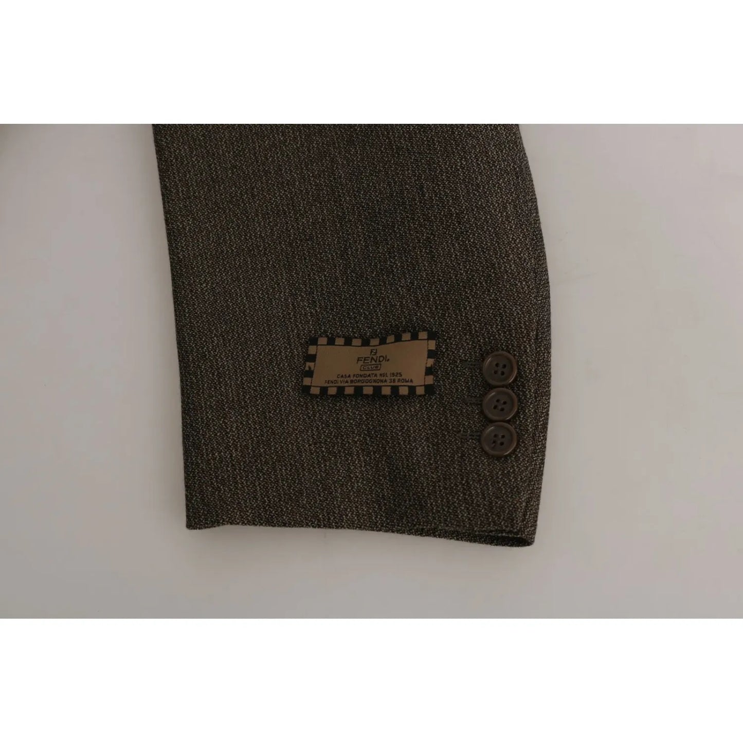 Dolce & Gabbana Brown Single Breasted Wool Suit