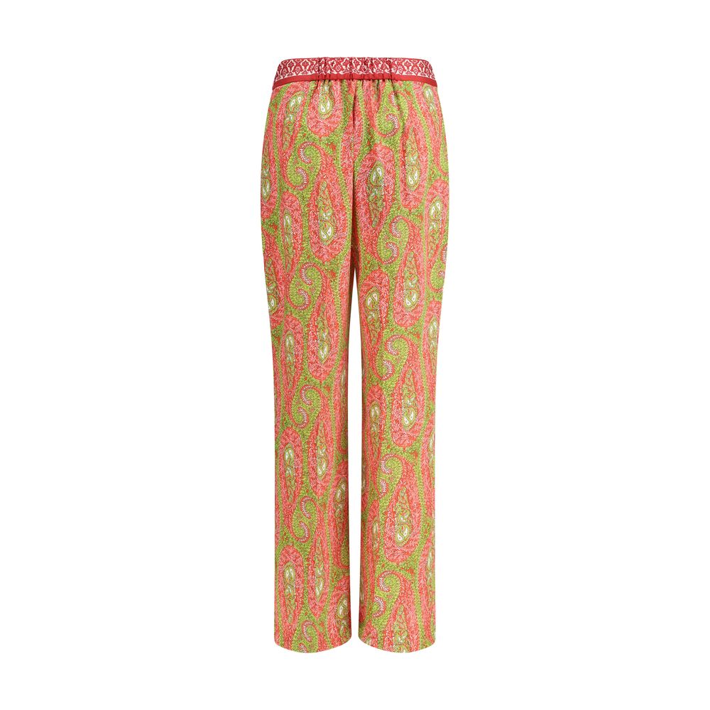 Etro Multicolor Polyester Pants 1728,72470364320,Clothing,Etro,IT42 | L,IT44 | L,IT46|XL,Multicolor,New with tags,Pants - Clothing,Women