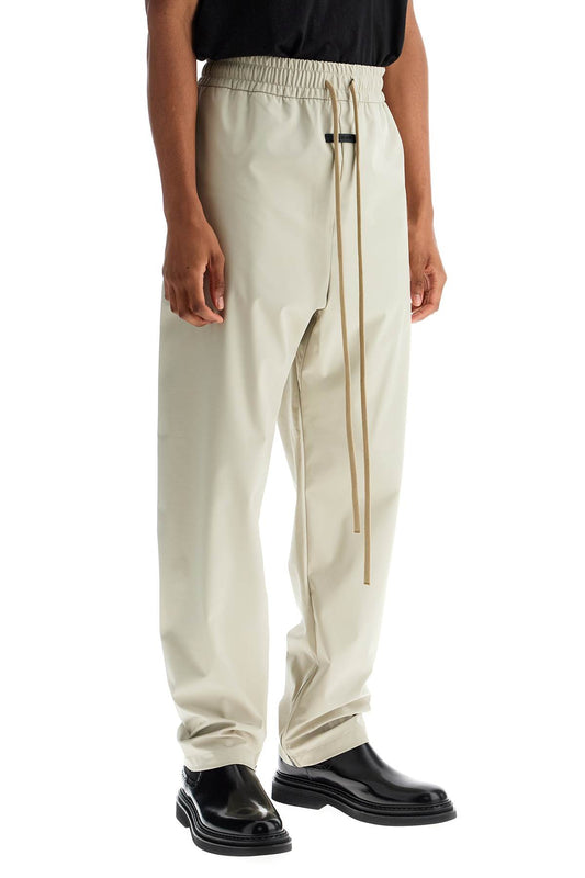 Fear Of God wide leg nylon track pants in cement Trousers Fear Of God