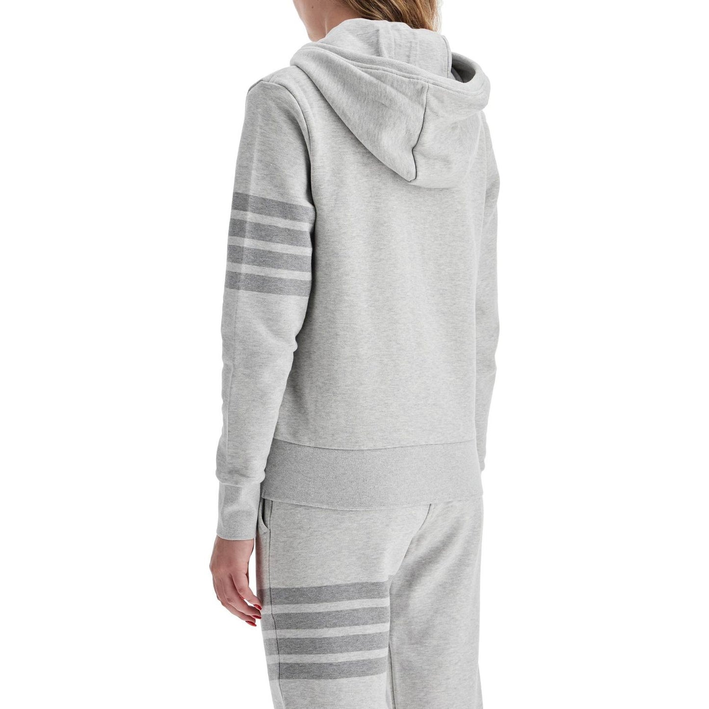 Thom Browne 4-bar hoodie with zipper and Topwear Thom Browne