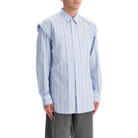 Comme Des Garcons Shirt striped shirt with pocket