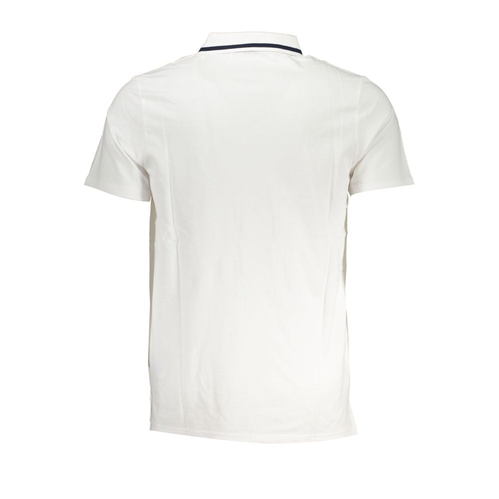 Fila White Cotton Men's Polo Shirt