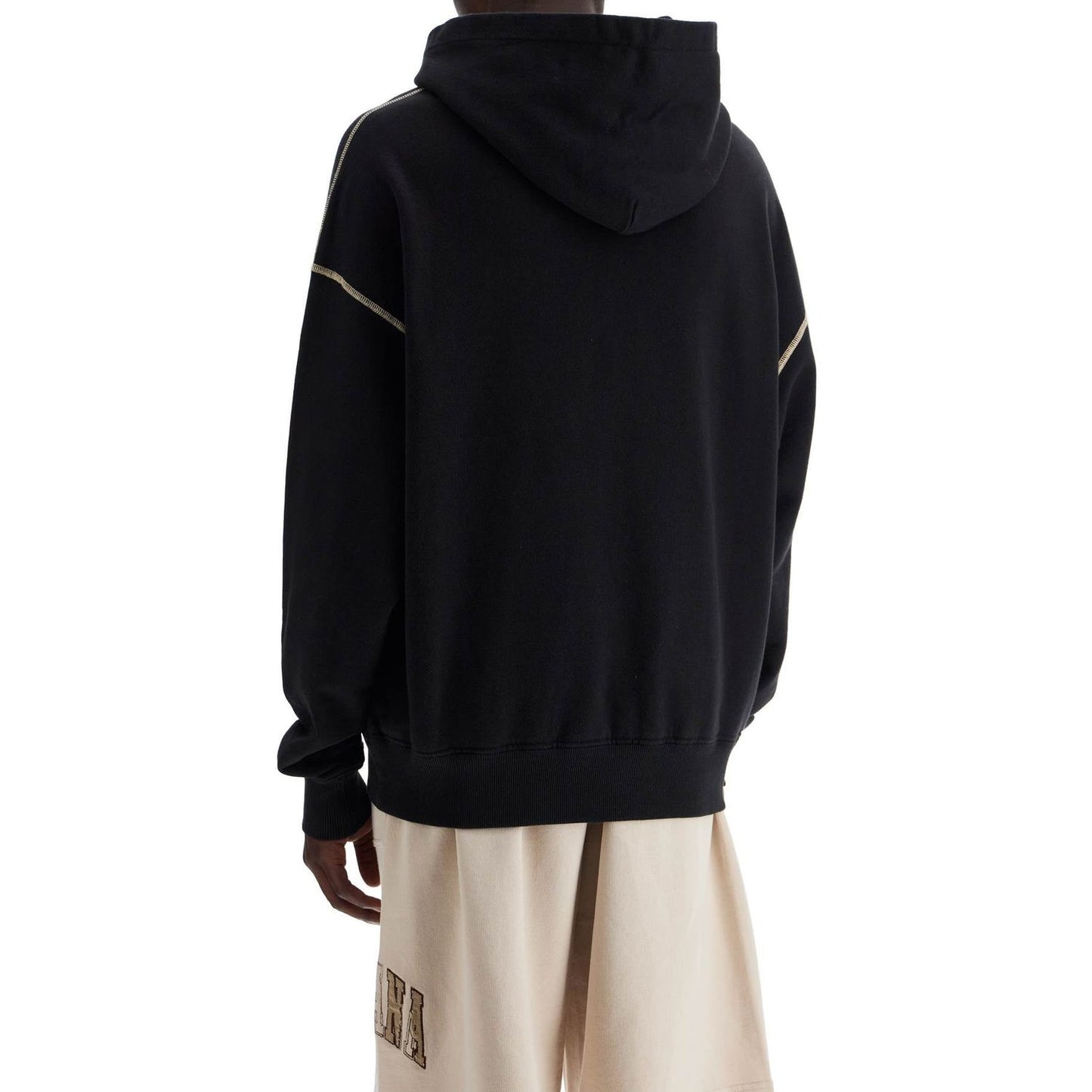 Dolce & Gabbana oversized hoodie with hood and logo print Topwear Dolce & Gabbana