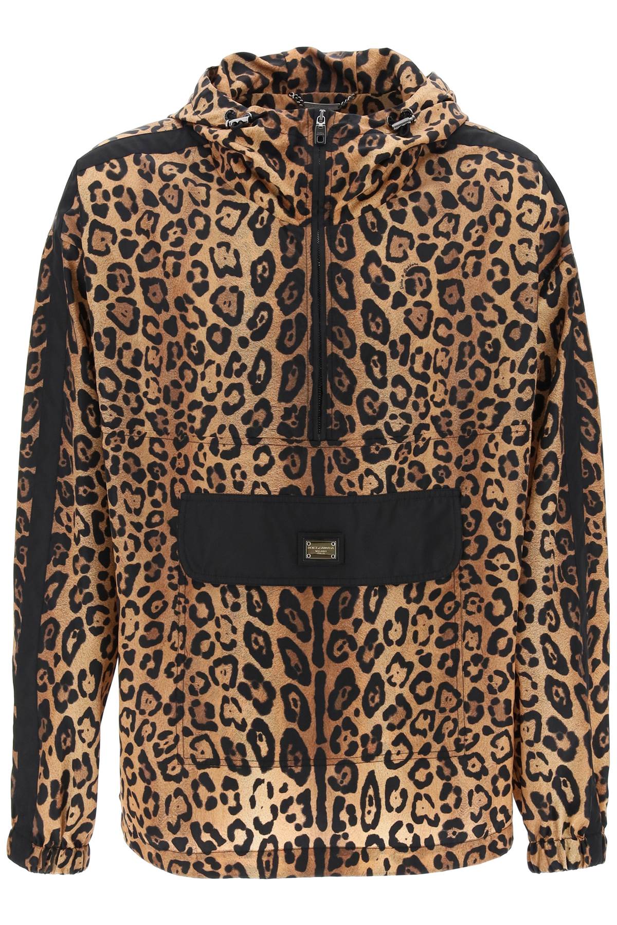 Dolce & Gabbana "leopard print nylon anor Jackets Dolce & Gabbana