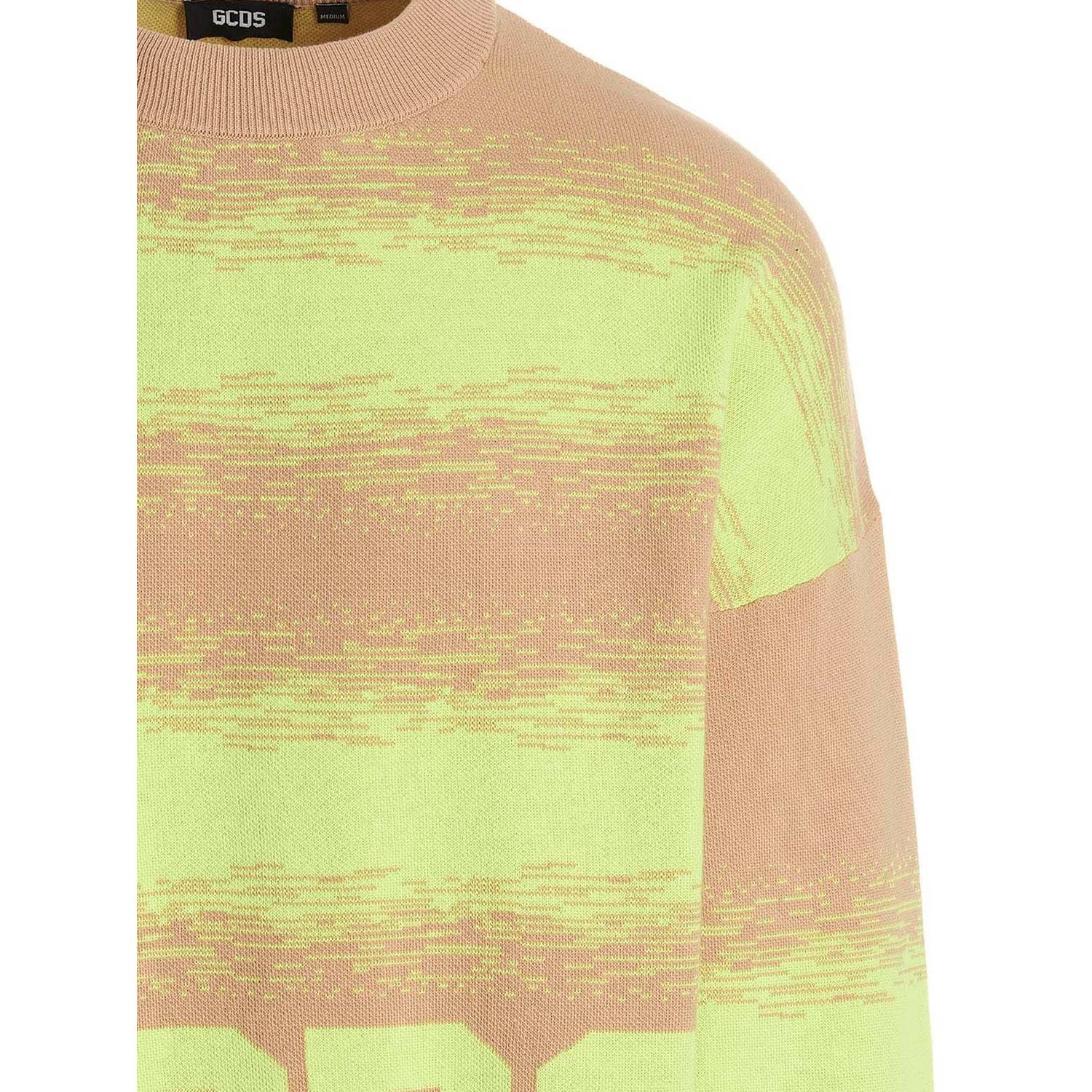 GCDS Multicolor Cotton Cardigan