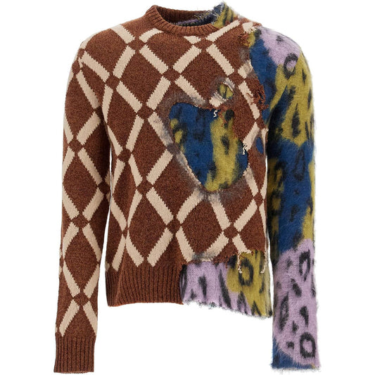 Marni two-in-one wool and mohair