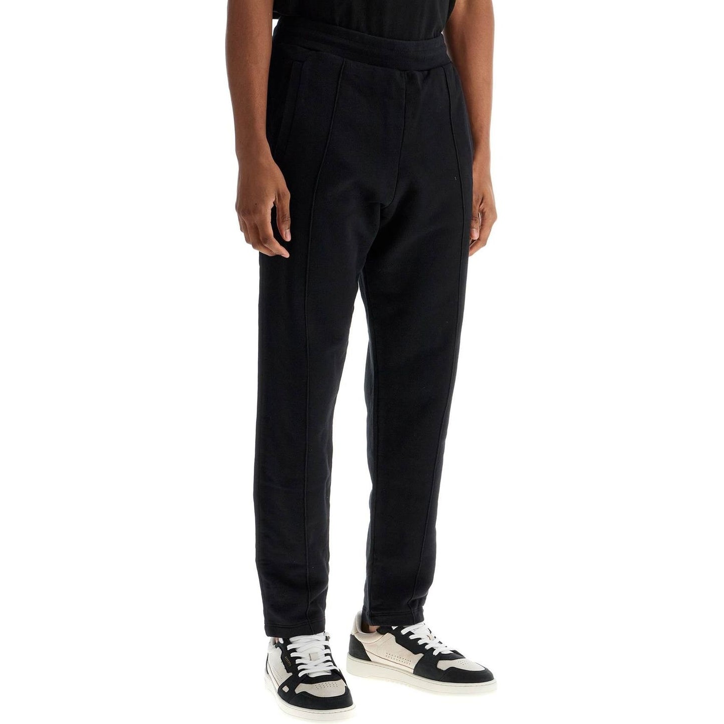 Golden Goose high-waisted black cotton jogger pants Trousers Golden Goose