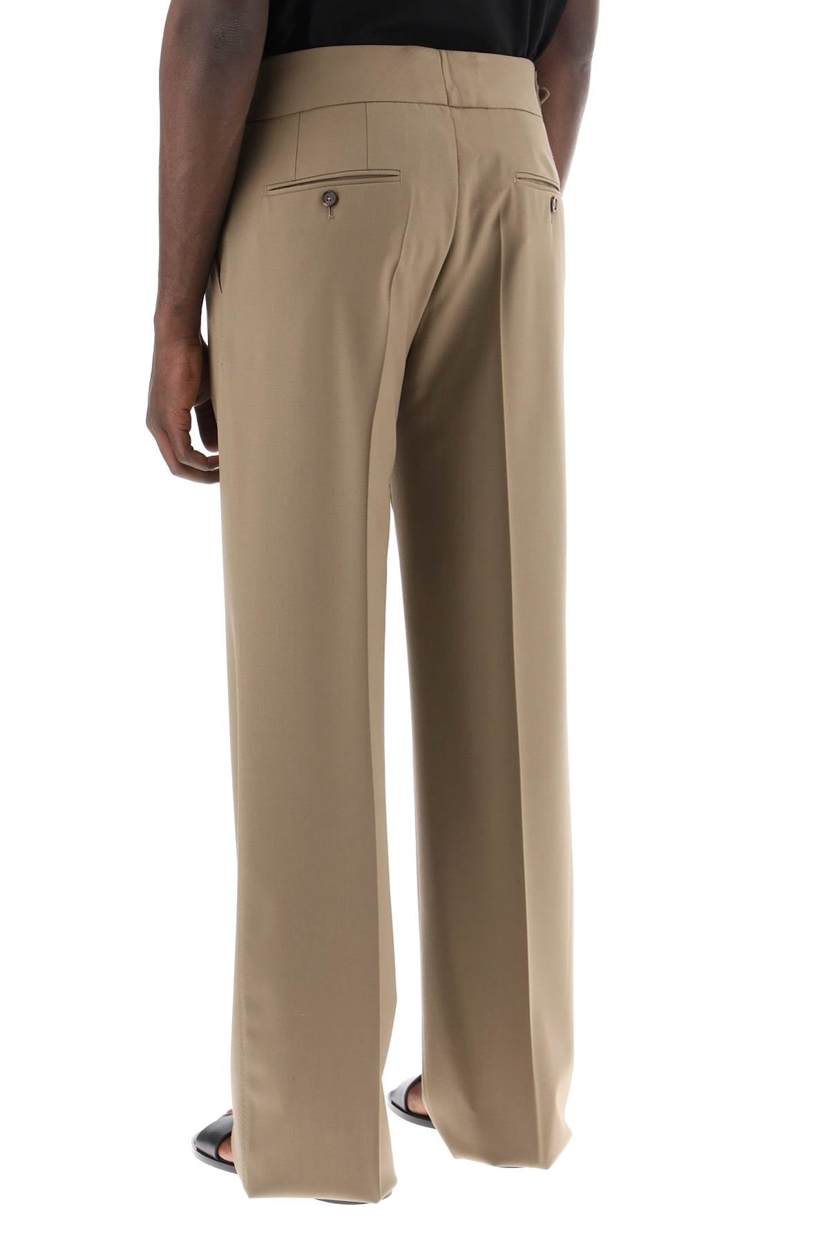 Dolce & Gabbana tailored trousers in bi-stretch wool Trousers Dolce & Gabbana