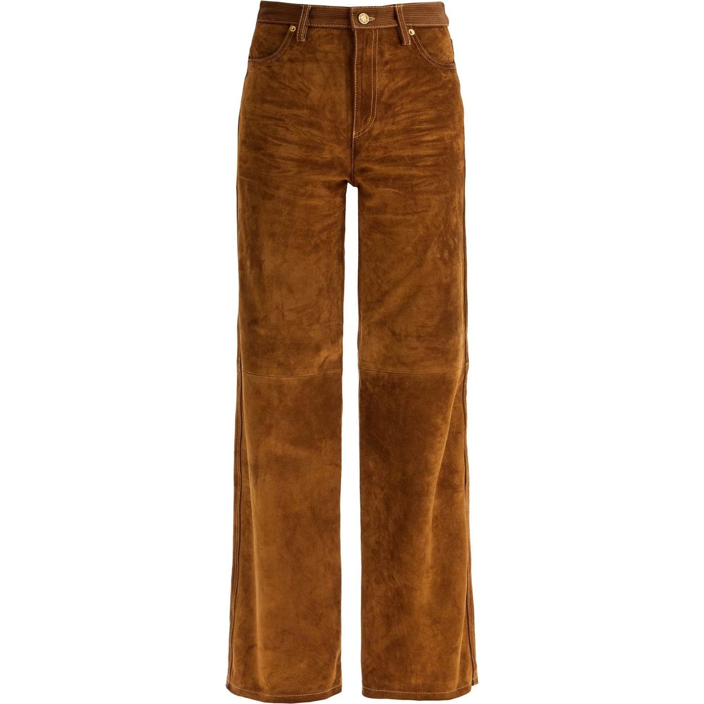 Golden Goose suede leather pants for men Trousers Golden Goose