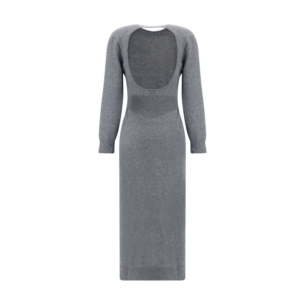 Givenchy Gray Cashmere Casual Dress Givenchy