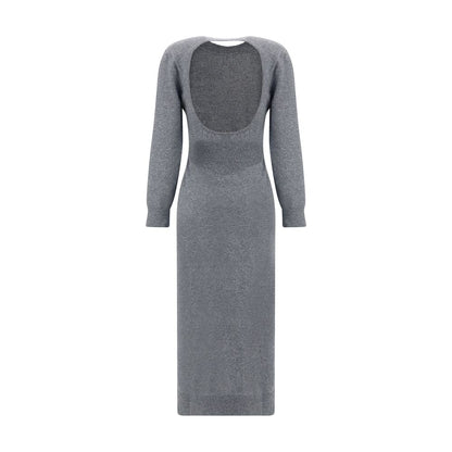 Givenchy Gray Cashmere Casual Dress Givenchy