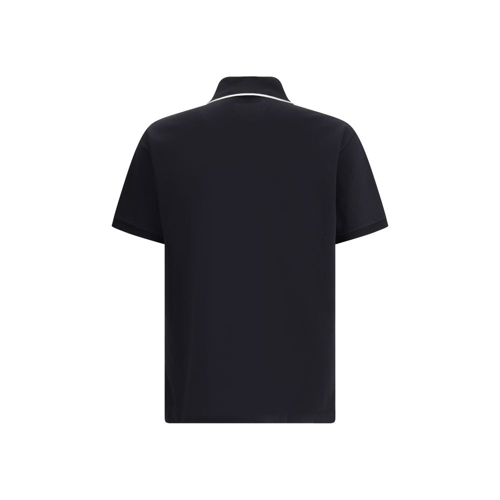 Gucci Black Cotton Polo Shirt Gucci