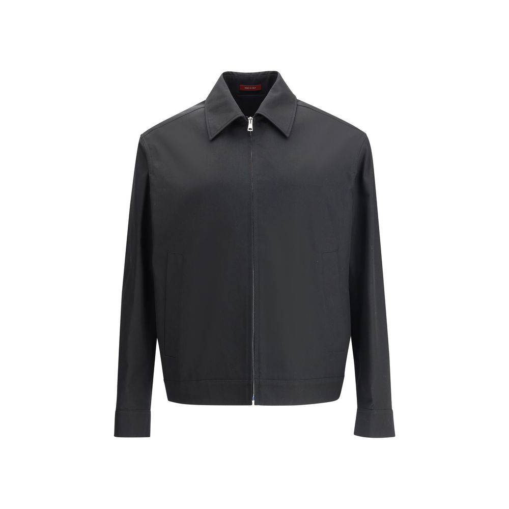 Gucci Black Cotton Shell Jacket Gucci