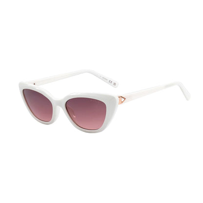 Guess White Injected Sunglasses