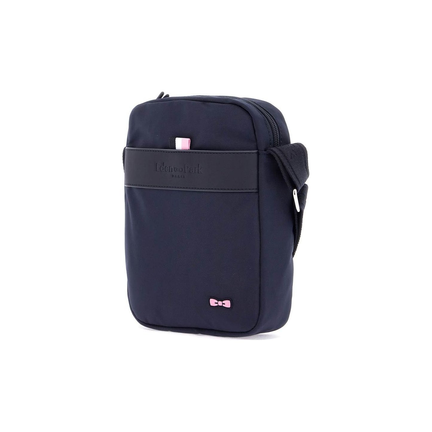 EDEN PARK navy blue messenger bag for men with zip and front pocket for work Handbag EDEN PARK