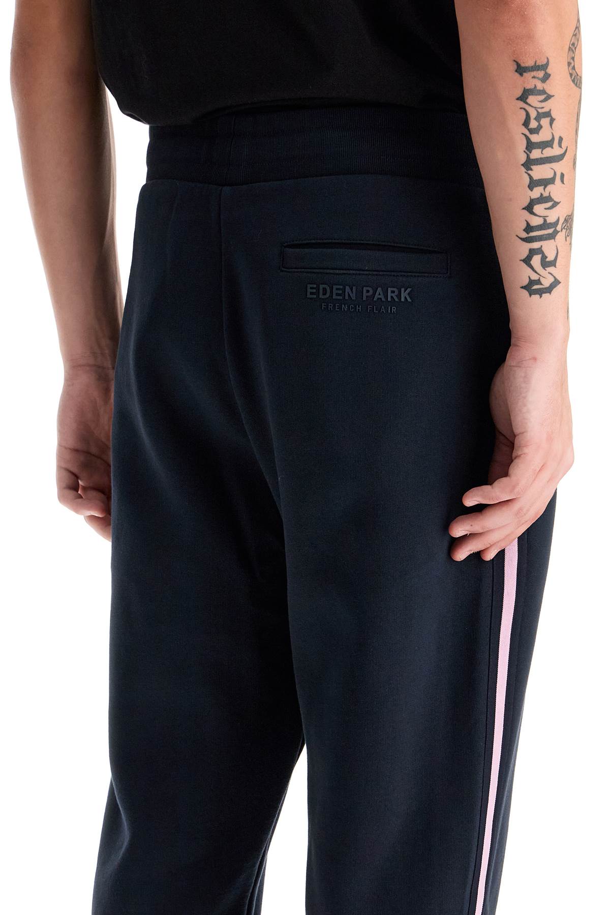 EDEN PARK contrast band joggers with eight Trousers EDEN PARK