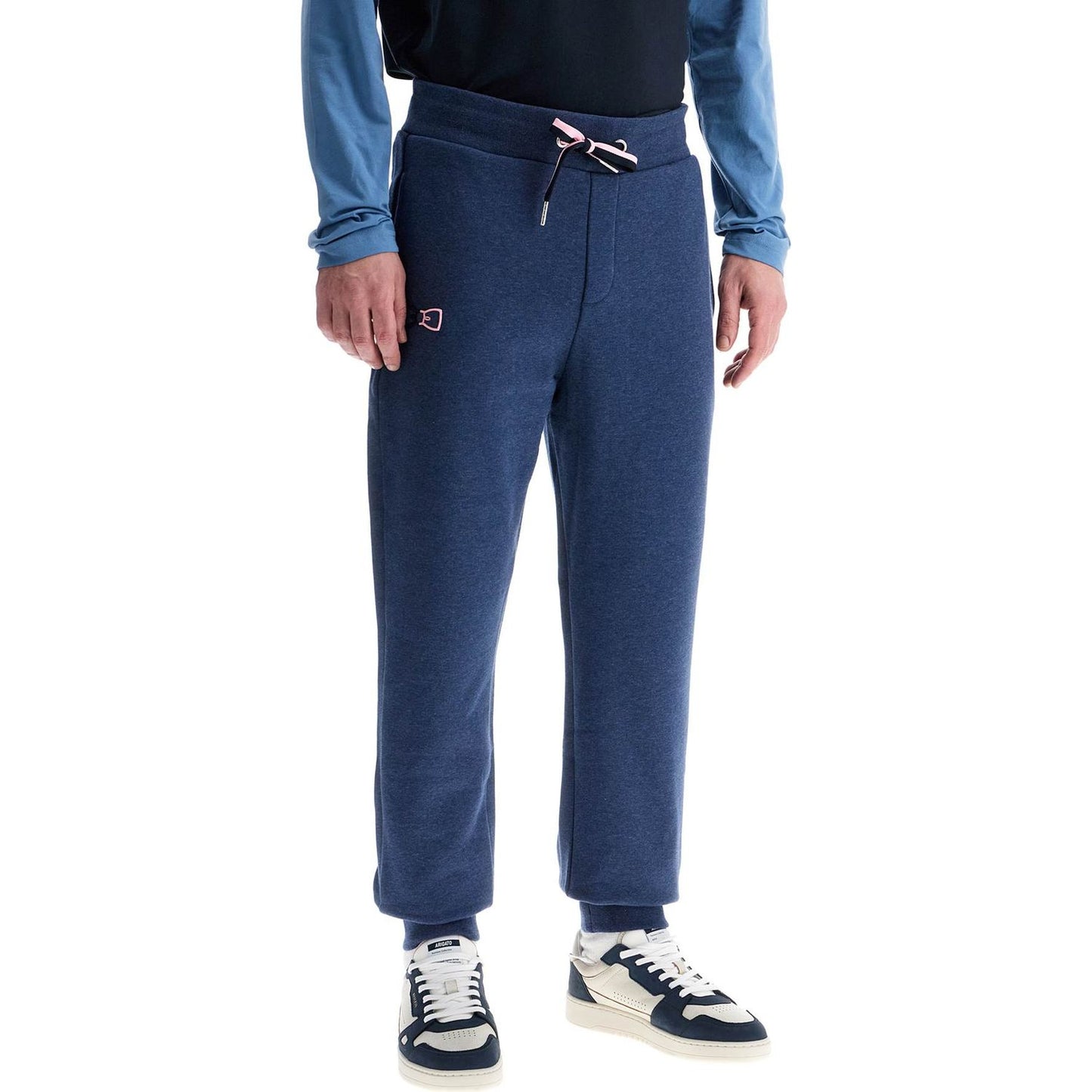 EDEN PARK slim fit dark blue cotton jogging pants