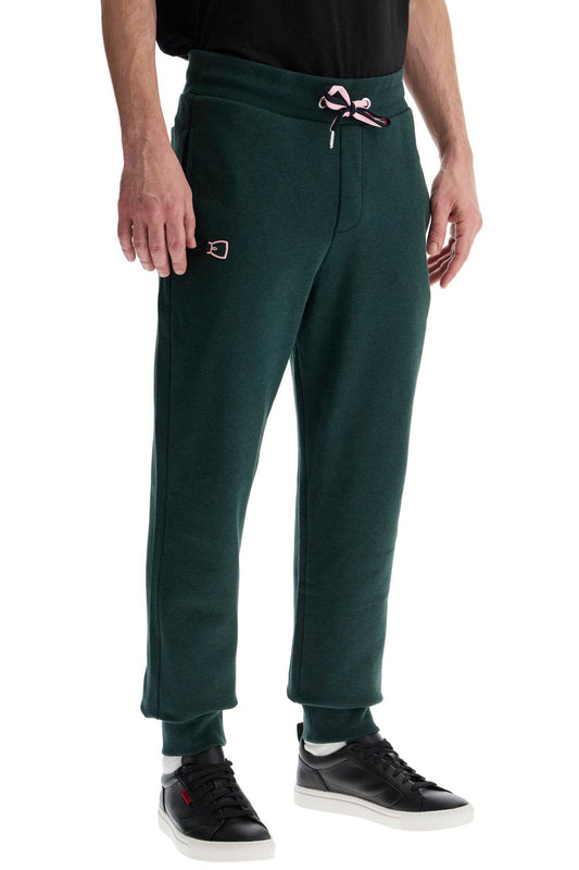 EDEN PARK dark green high-waisted regular fit jogging pants Trousers EDEN PARK