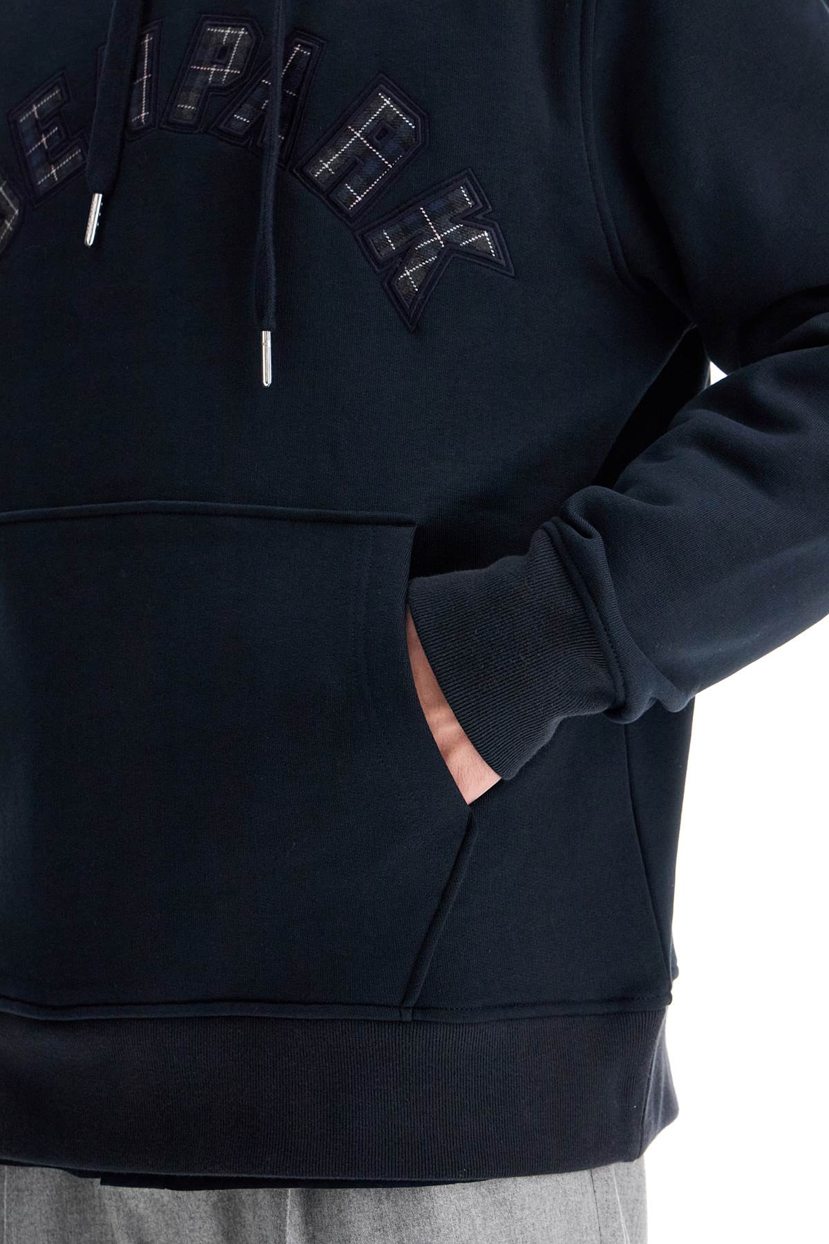 EDEN PARK hooded sweatshirt with logo patch Topwear EDEN PARK