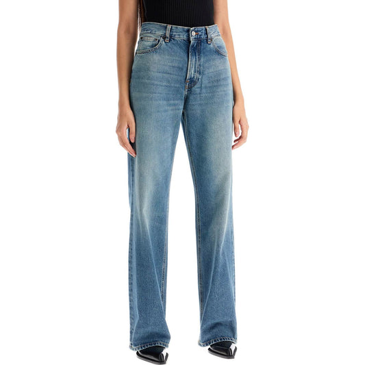 Haikure korean straight leg jeans