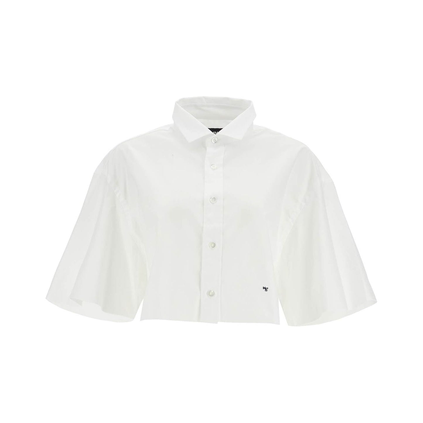 Homme Girls white oversized cotton shirt Topwear Homme Girls