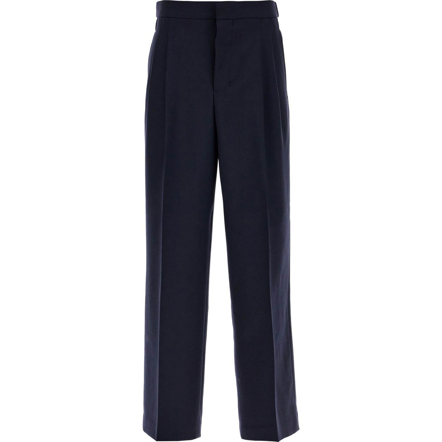 Ami Alexandre Matiussi large fit wool gabardine trousers Trousers Ami Alexandre Matiussi