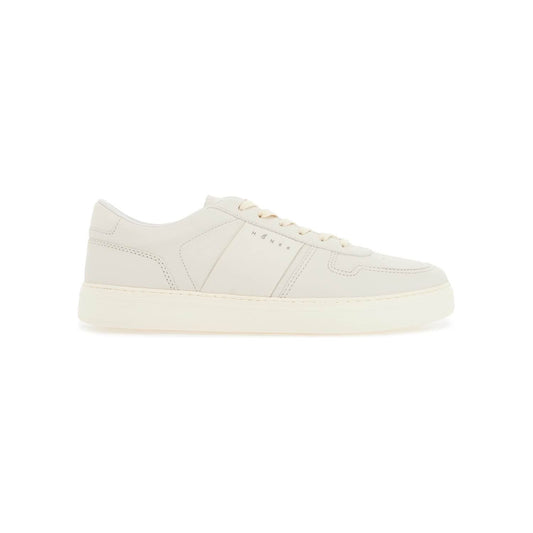 HOGAN smooth and suede leather h-tv sneakers.