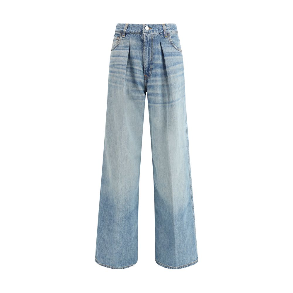 Haikure Light Blue Cotton Jeans Denim Haikure