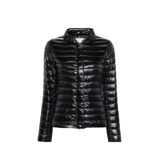 Herno Black Polyamide Full-Length Jacket