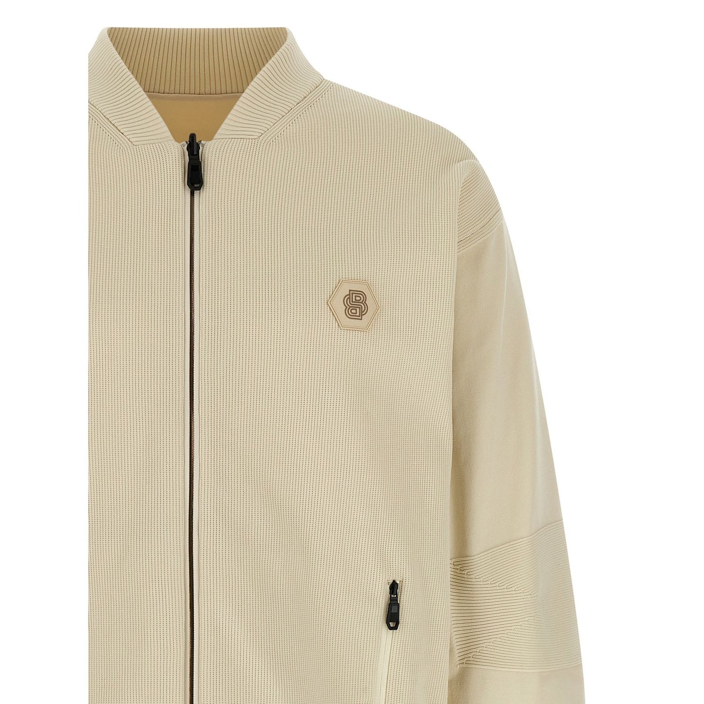 Hugo Boss Beige Polyamide Bomber