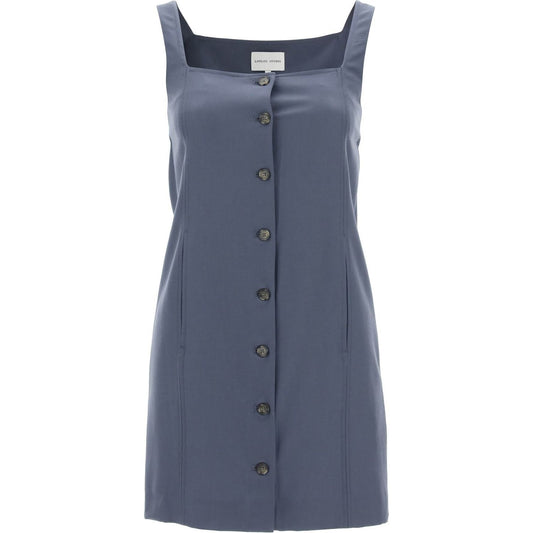 Loulou Studio buttoned pinafore dress Dresses Loulou Studio