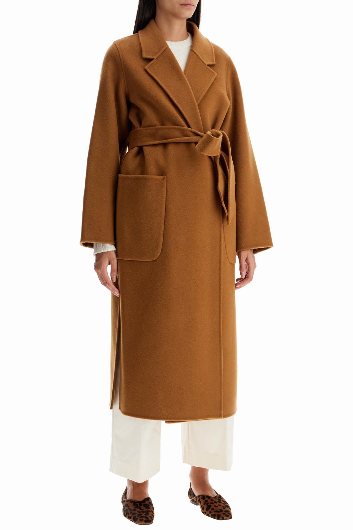 Ivy Oak celia wrap coat robe style Jackets Ivy Oak