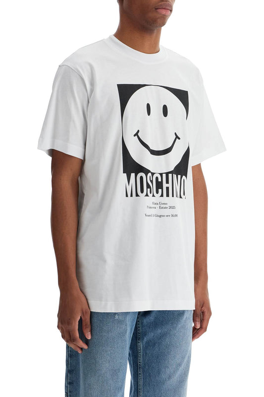 Moschino 'smiley print t-shirt Topwear Moschino