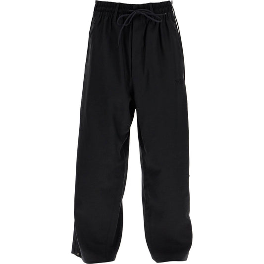 Y-3 twill 3-strip Trousers Y-3